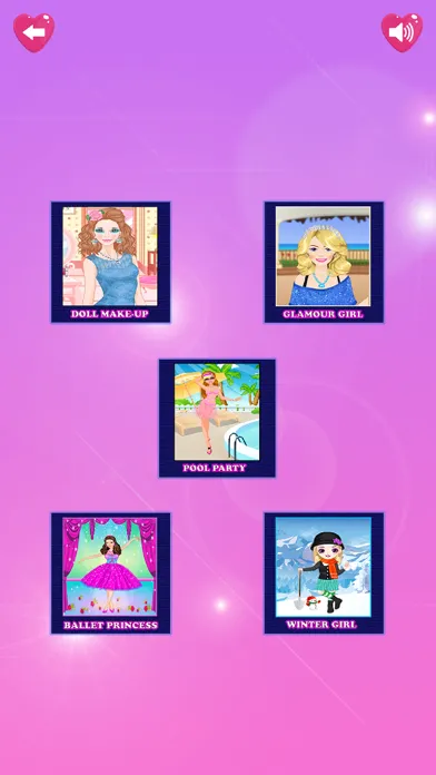 Capturas de pantalla de College Girls Team Dress Up