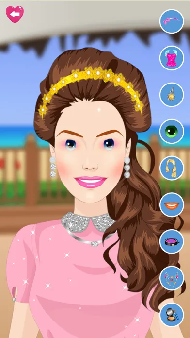 Capturas de pantalla de College Girls Team Dress Up
