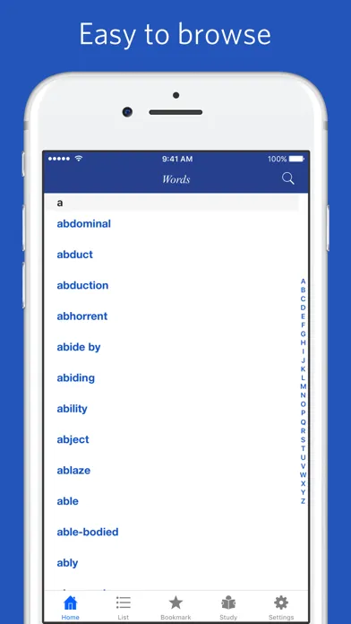 Dictionary of English Collocations Screenshots