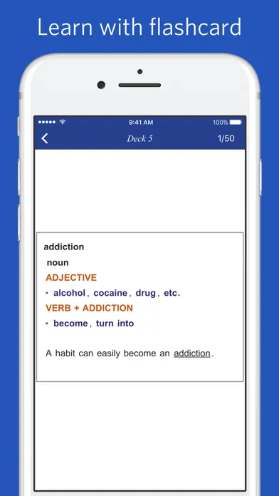 Dictionary of English Collocations Screenshots