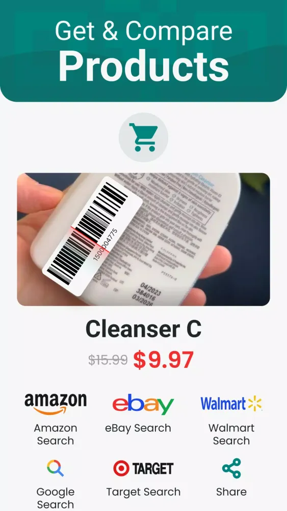 QR & Barcode Scanner Screenshots