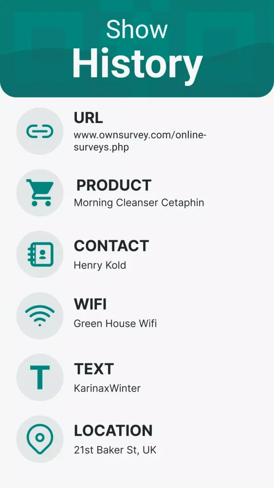 QR & Barcode Scanner Screenshots