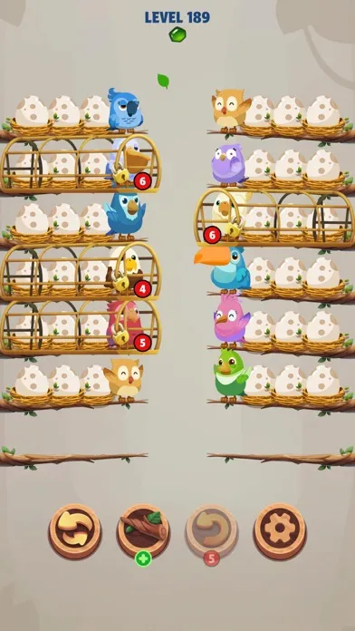 Tangkapan skrin Bird Story: ASMR Bird Sort