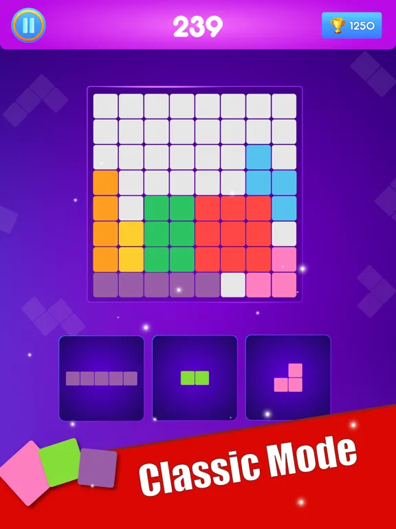 Capturas de pantalla de Color Block Puzzle Logic Games iPad 