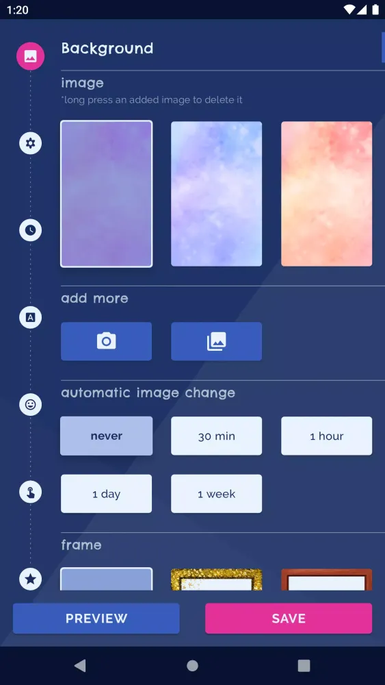Soap Bubble Live Wallpaper Screenshots