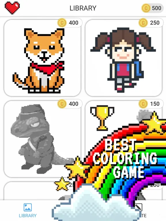 Tangkapan layar Coloring Games· iPad 