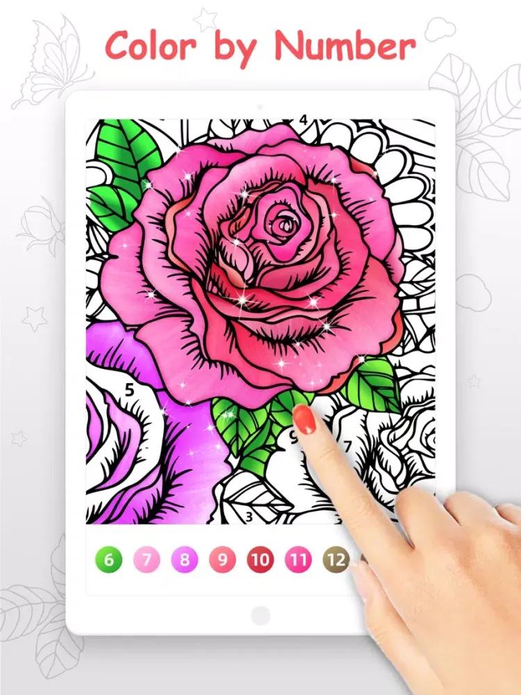Capturas de tela do Paint By Number!! iPad 