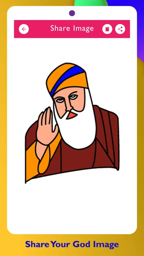 Zrzuty ekranu Gods Coloring Book
