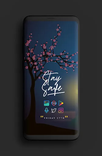 Color Line DARK Icon Pack Screenshots
