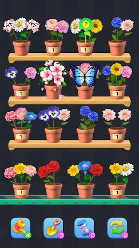 Blossom Sort - Flower Games سکرین شاٹس