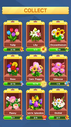 Blossom Sort - Flower Games سکرین شاٹس