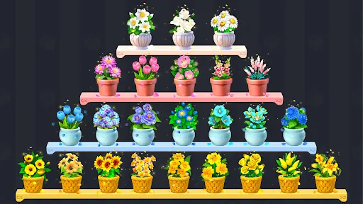 Blossom Sort - Flower Games سکرین شاٹس