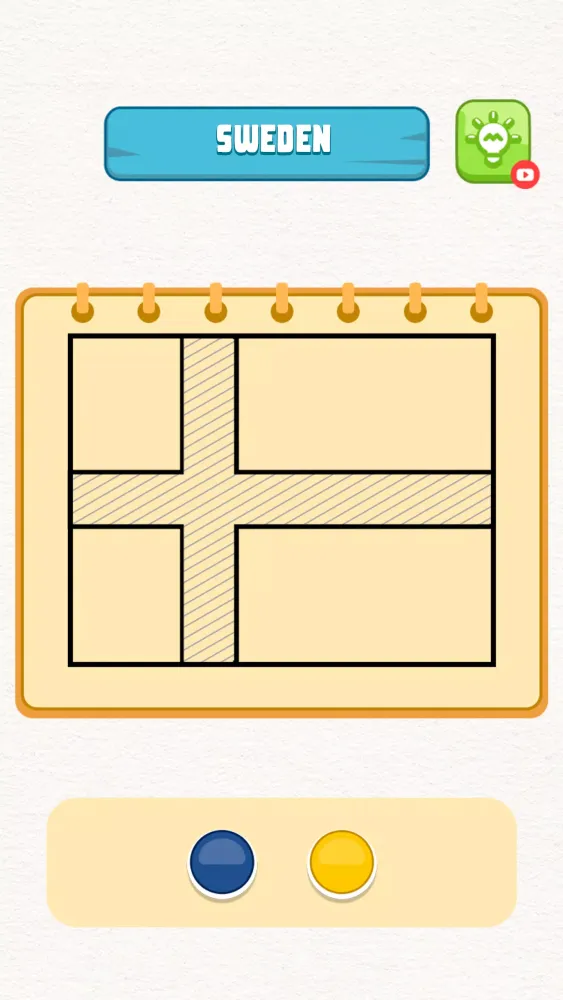 Flag Painting Puzzle Screenshots