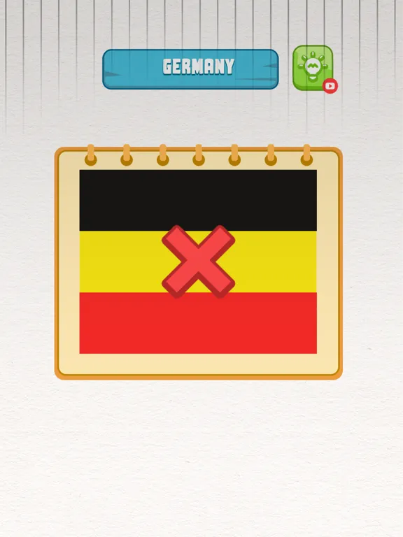 Ảnh chụp màn hình của Flag Painting Puzzle iPad 