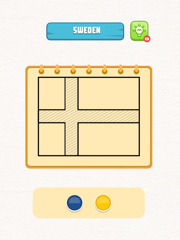 Ảnh chụp màn hình của Flag Painting Puzzle iPad 