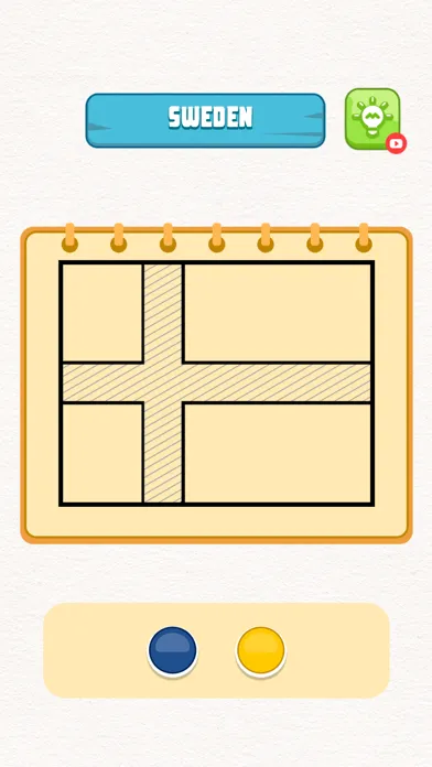 Ảnh chụp màn hình của Flag Painting Puzzle