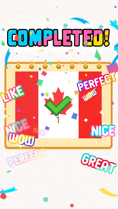 Ảnh chụp màn hình của Flag Painting Puzzle