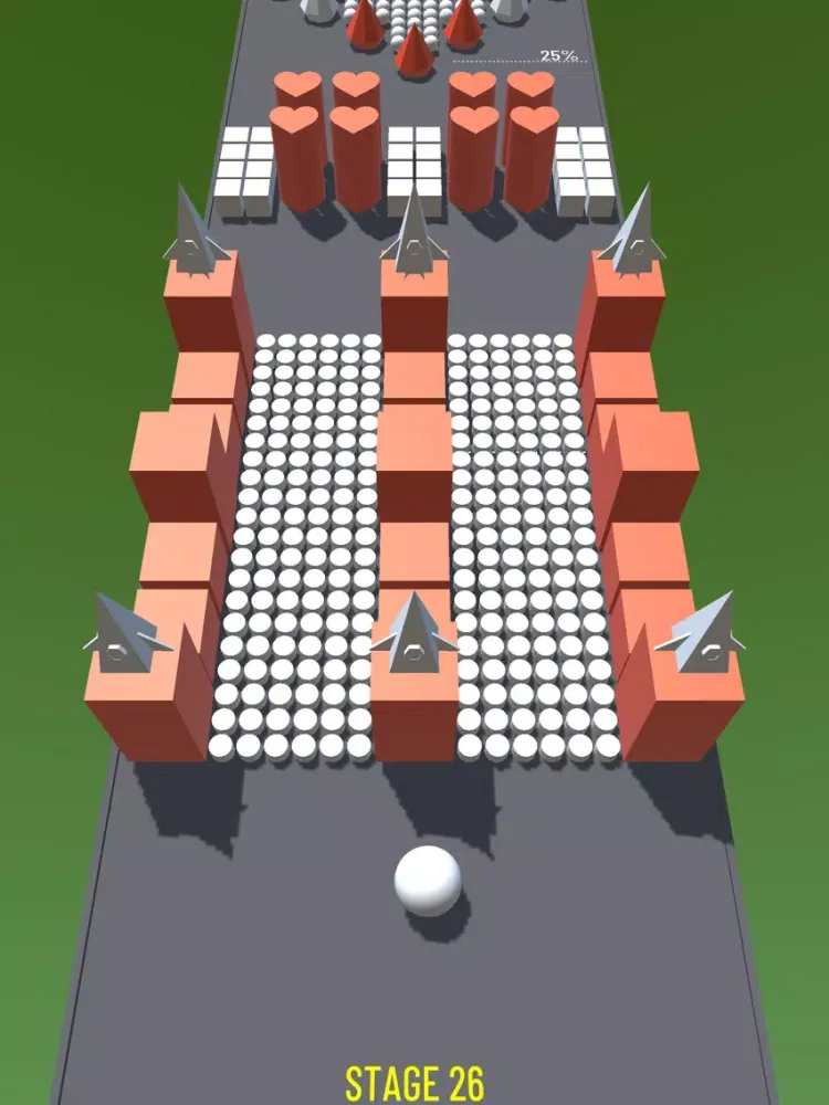 Ball Bump 3D - Rush Color Ball iPad  Screenshots