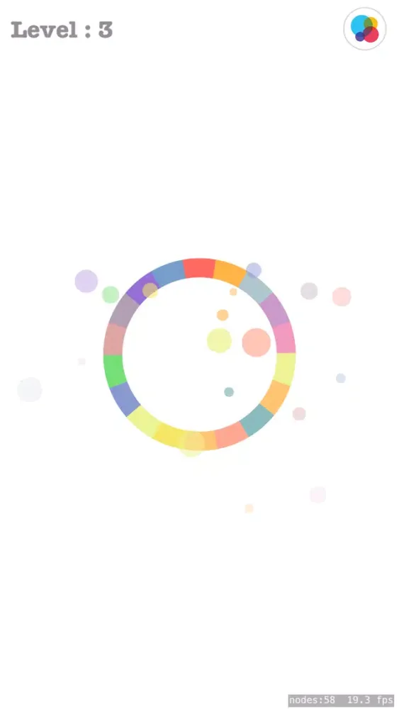 Color Circle - Touch for make circle سکرین شاٹس