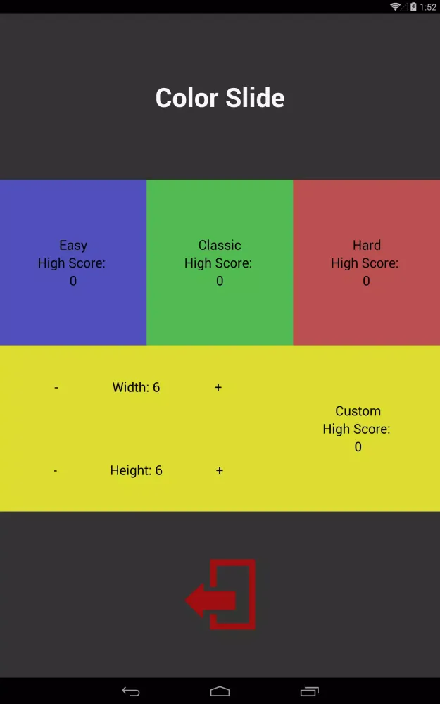 Color Slide Screenshots