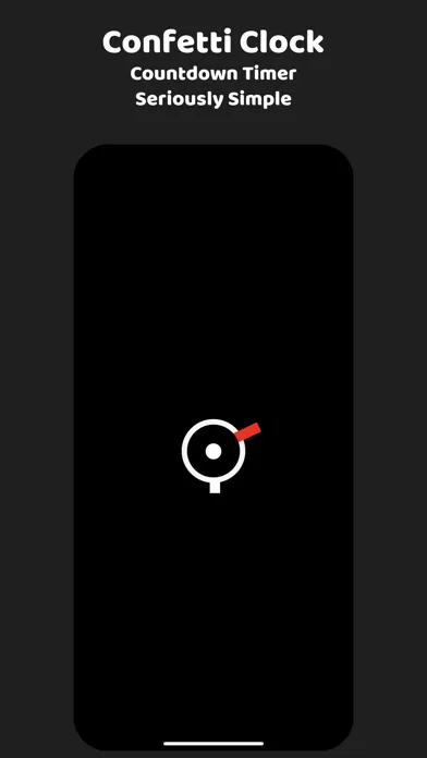 Capturas de pantalla de Confetti Clock