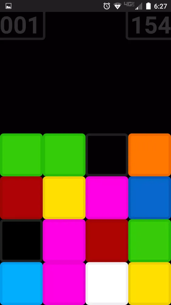 Capturas de tela do ColorGame2