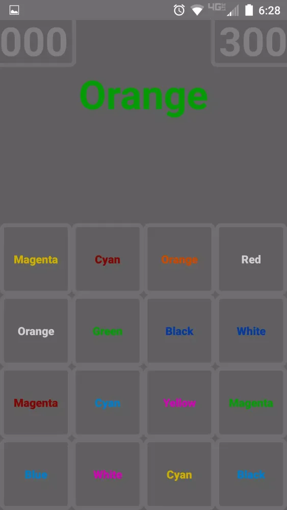 Capturas de tela do ColorGame2