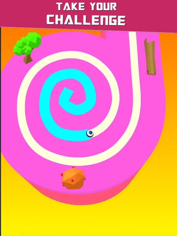 Tangkapan skrin Line Color 3D: Color Adventure iPad