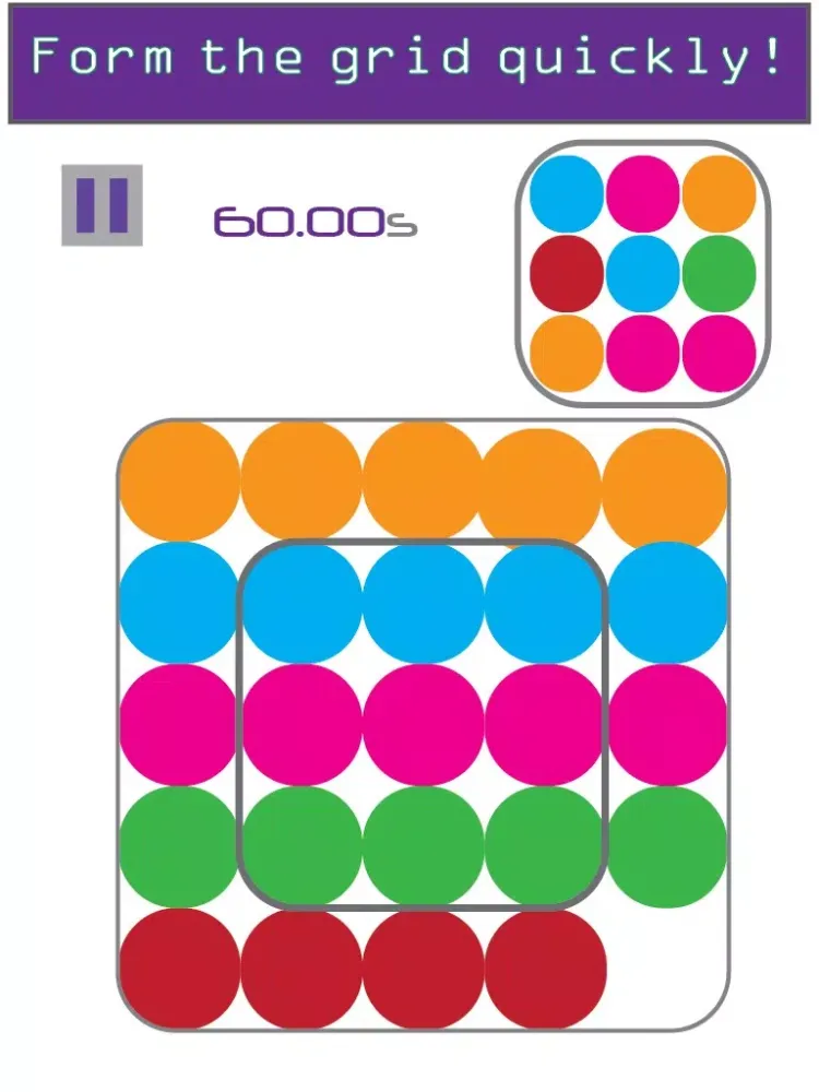 Color Grid- game iPad  स्क्रीनशॉट