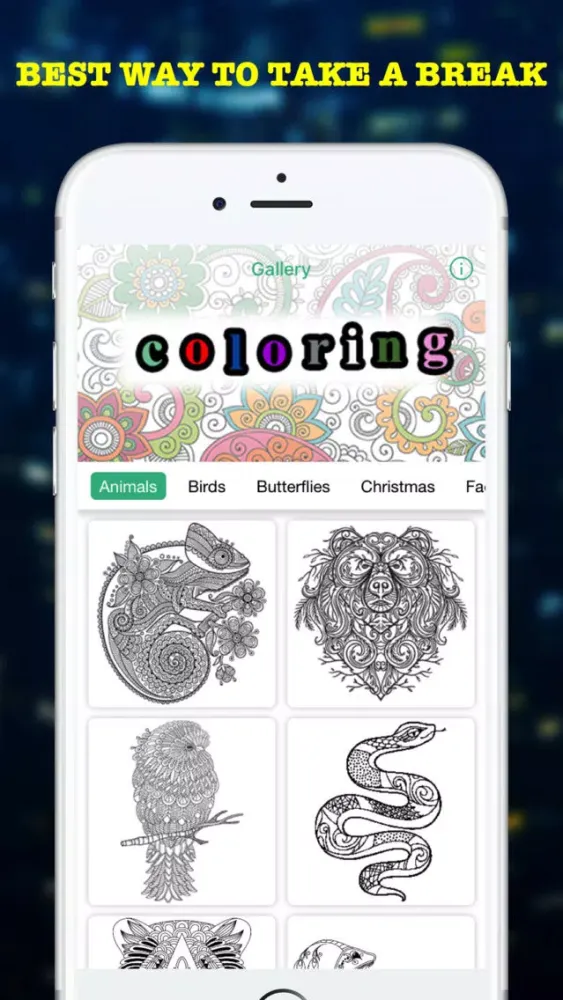 Capturas de pantalla de InColor - Coloring Book for adults