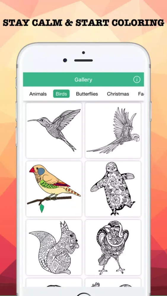 Capturas de pantalla de InColor - Coloring Book for adults