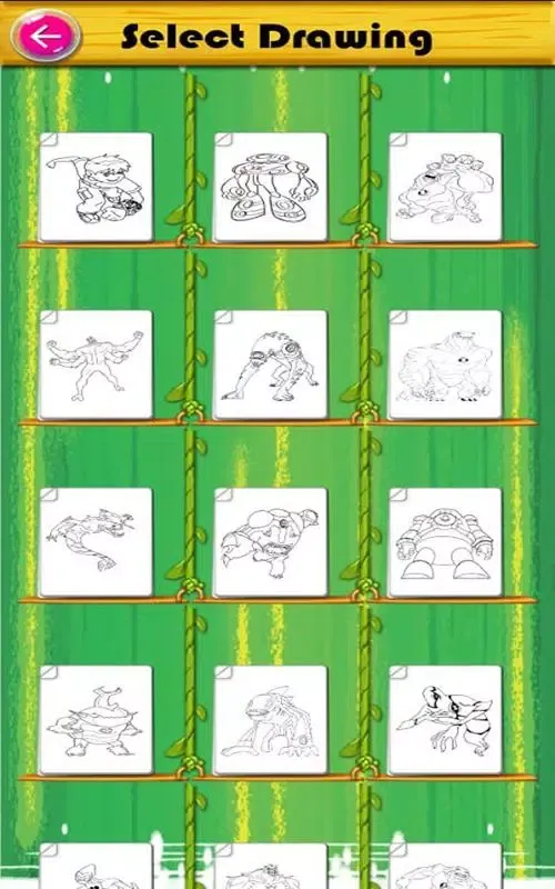 Coloring Pages For Ben Ten Alines Screenshots