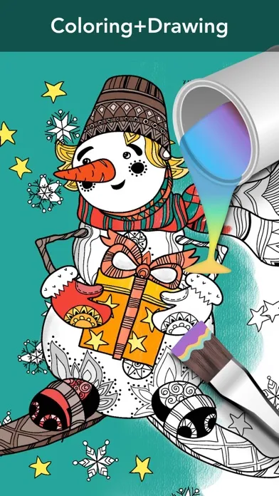 Coloring Book for Christmas應用截圖