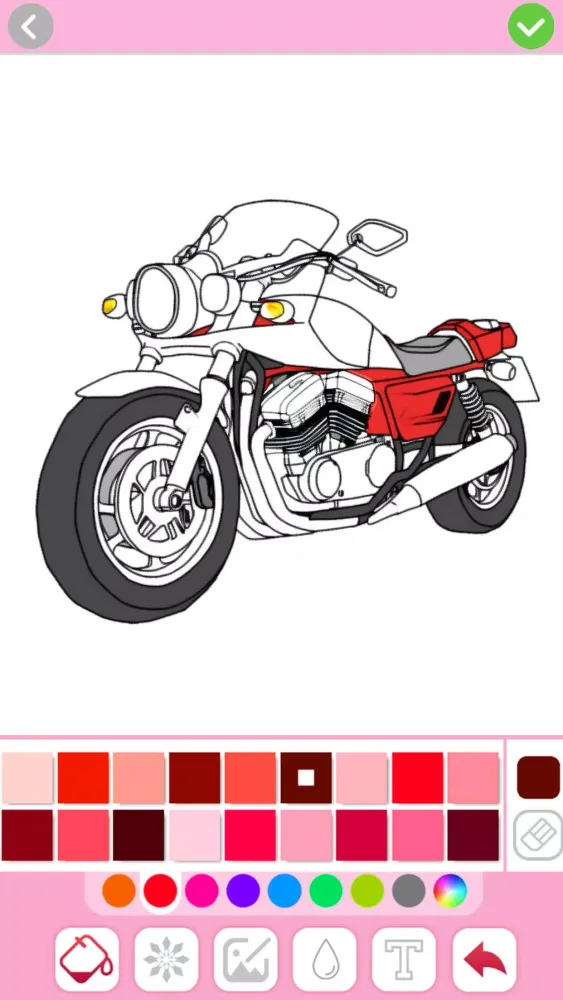 Tangkapan layar Car coloring games - Color car