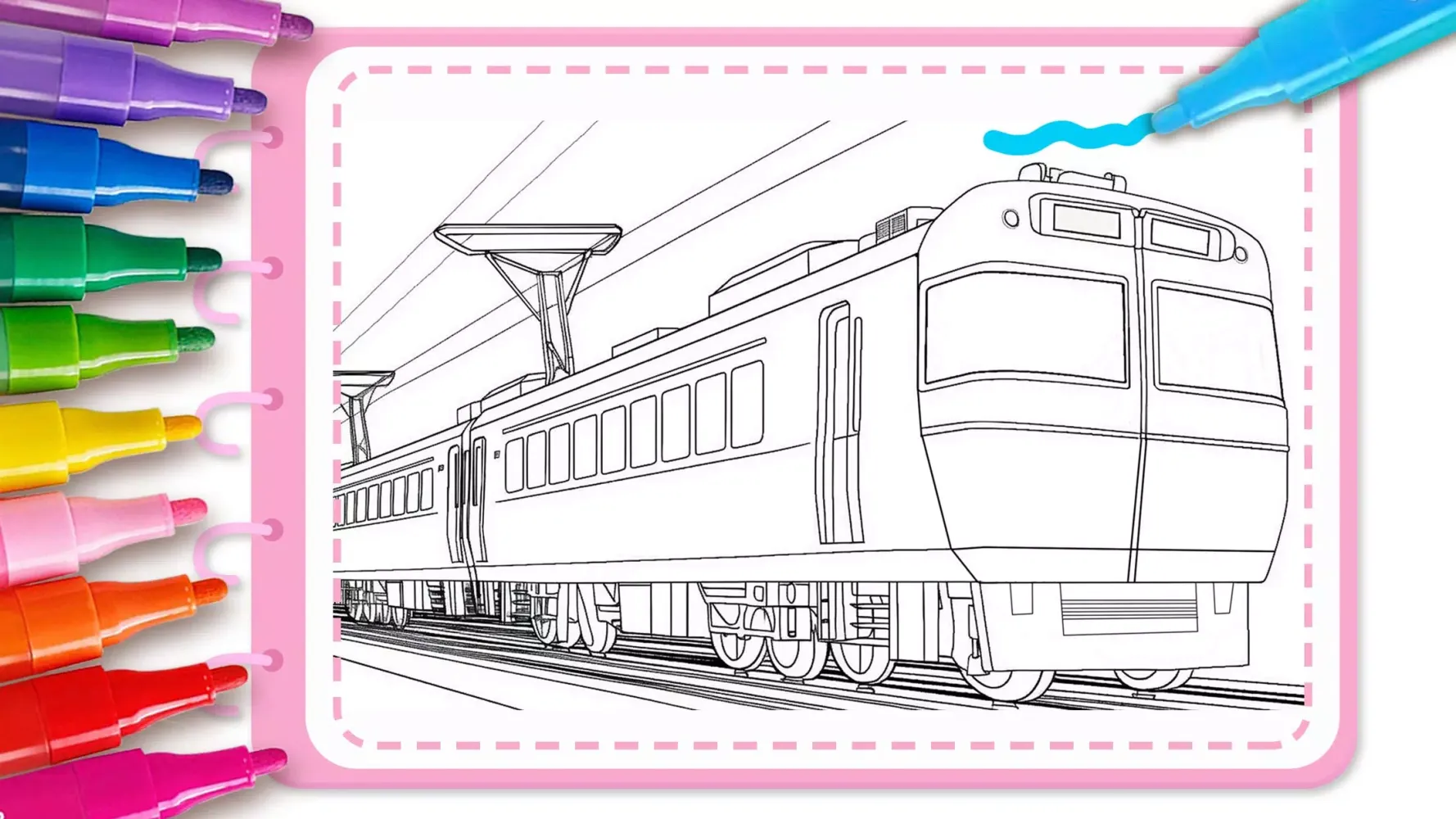 Tangkapan layar Car coloring games - Color car