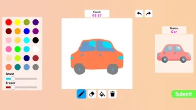 Coloring book paint drawing Screenshots