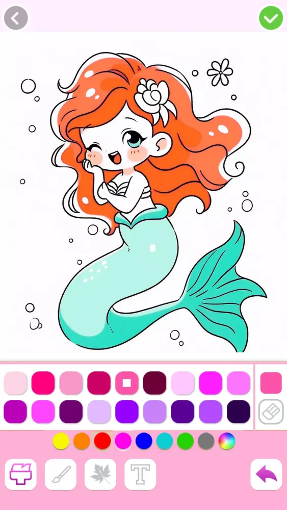 Mermaid Coloring:Mermaid games Screenshots