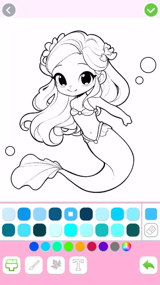 Mermaid Coloring:Mermaid games Screenshots