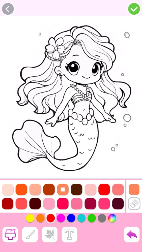 Mermaid Coloring:Mermaid games Screenshots
