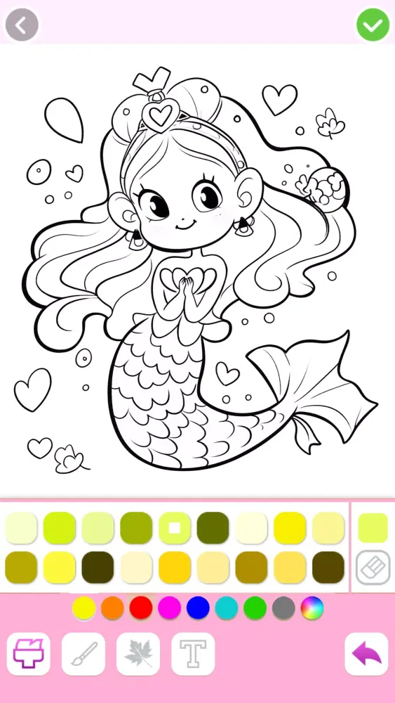 Mermaid Coloring:Mermaid games Screenshots