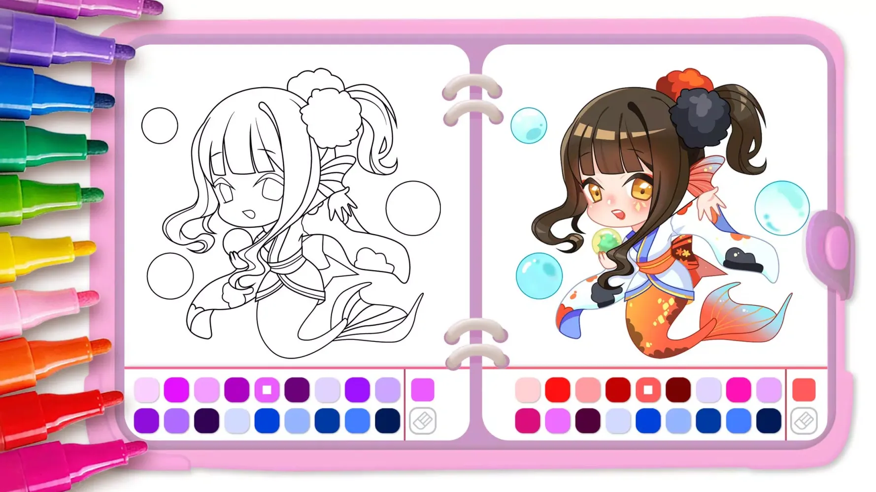 Mermaid Coloring:Mermaid games Screenshots