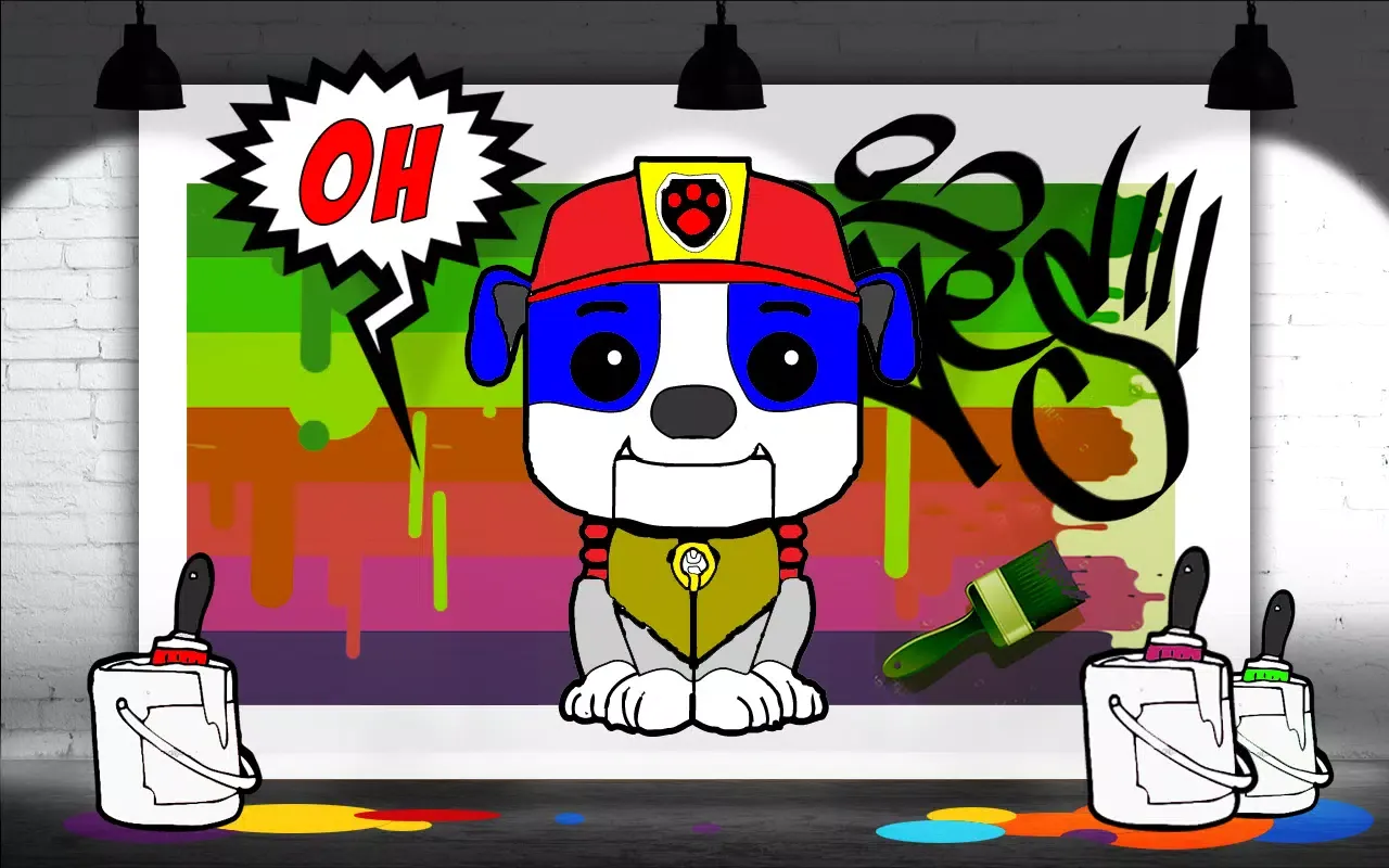 Coloring Book Paw Puppy Patrol Screenshots