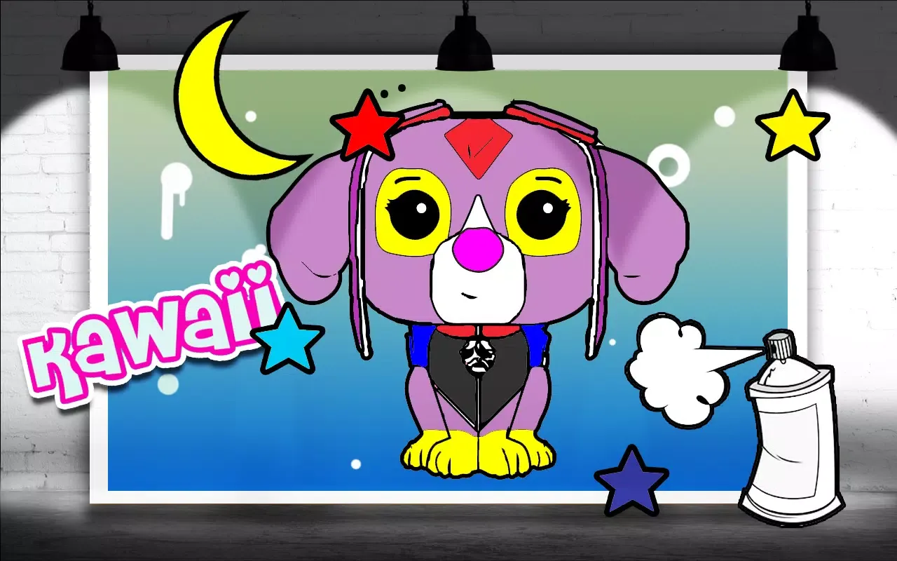 Coloring Book Paw Puppy Patrol Screenshots