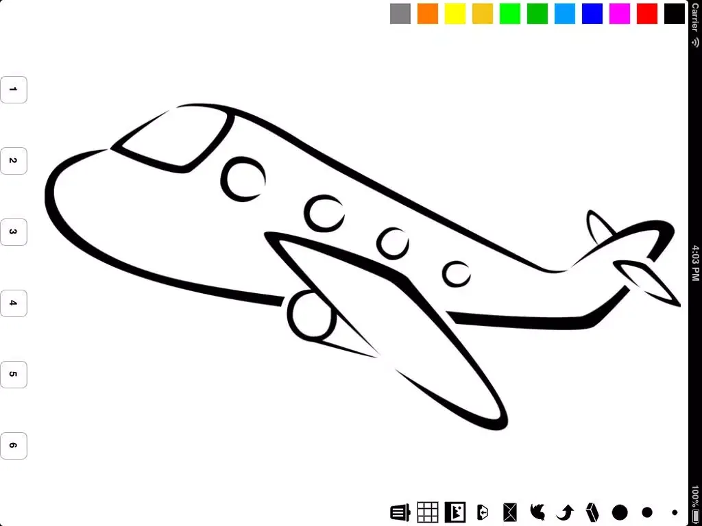Скриншоты Vehicle Coloring Book for Children: Learn to color a car, train, plane, boat and more iPad 