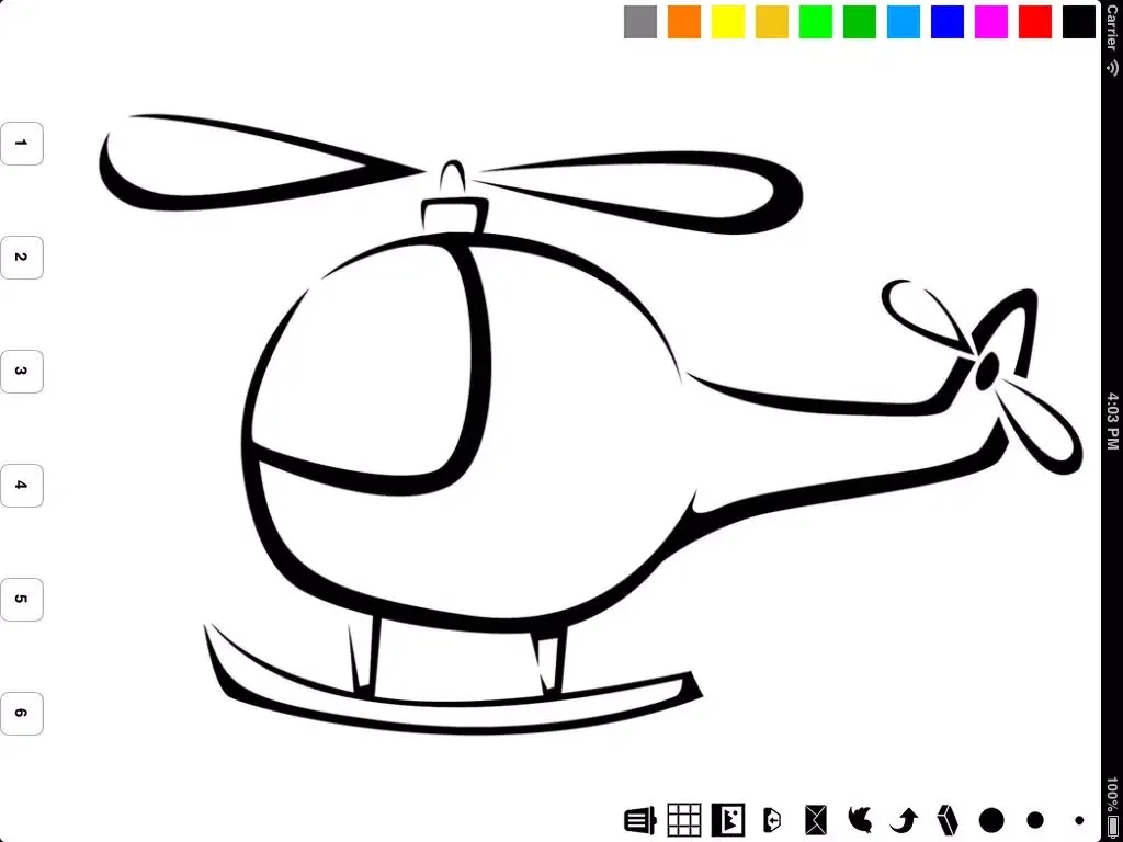 Скриншоты Vehicle Coloring Book for Children: Learn to color a car, train, plane, boat and more iPad 