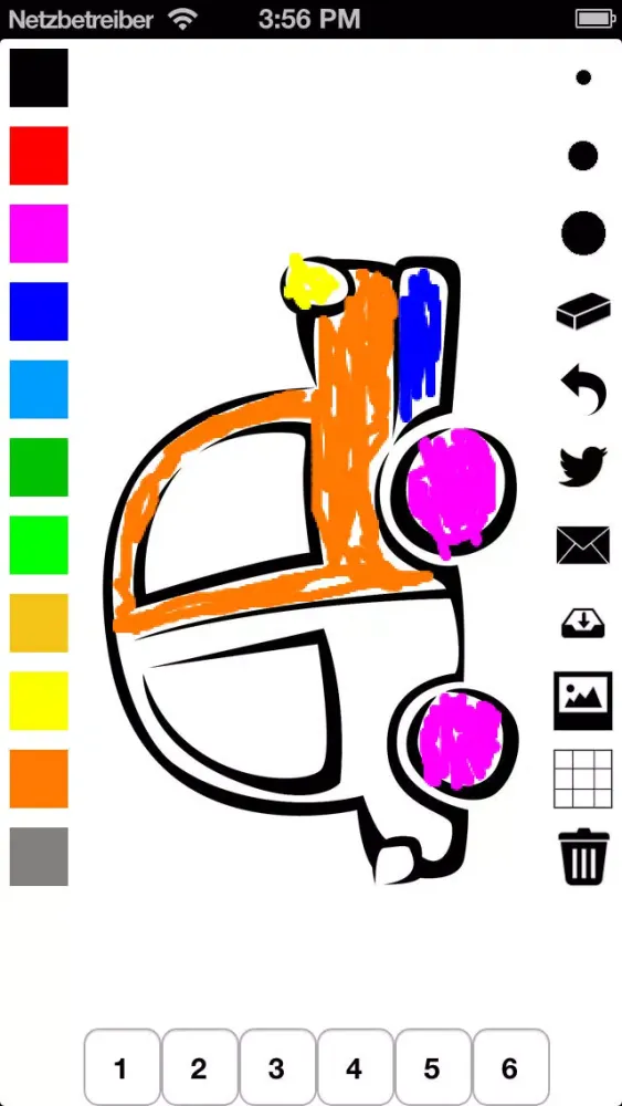 Скриншоты Vehicle Coloring Book for Children: Learn to color a car, train, plane, boat and more