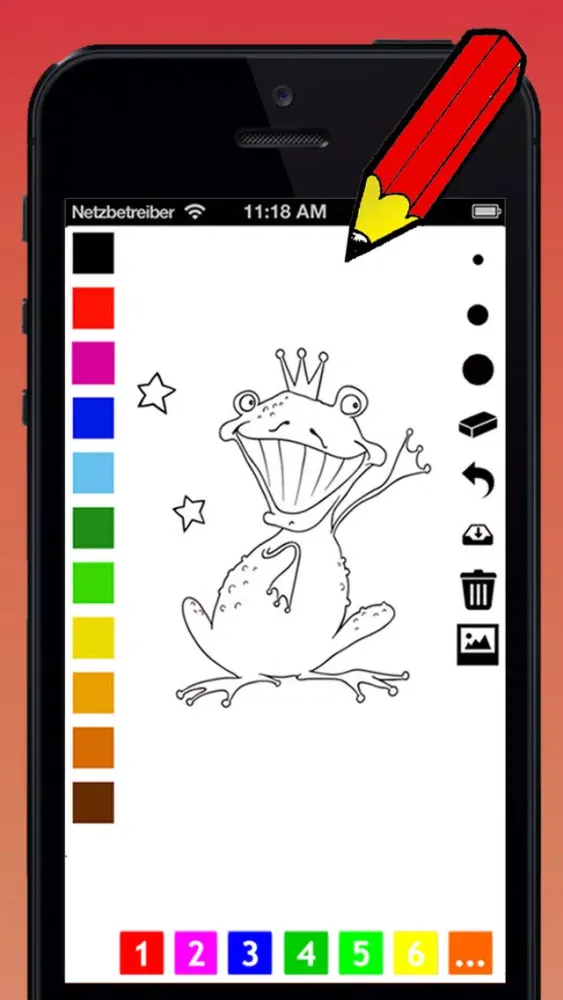 Fantasy Coloring Book for Children: learn to color wizard, dragon, monster, castle, frog and more Screenshots