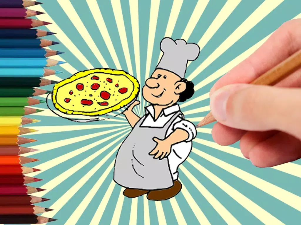 Capturas de pantalla de Coloring Book Occupations iPad 