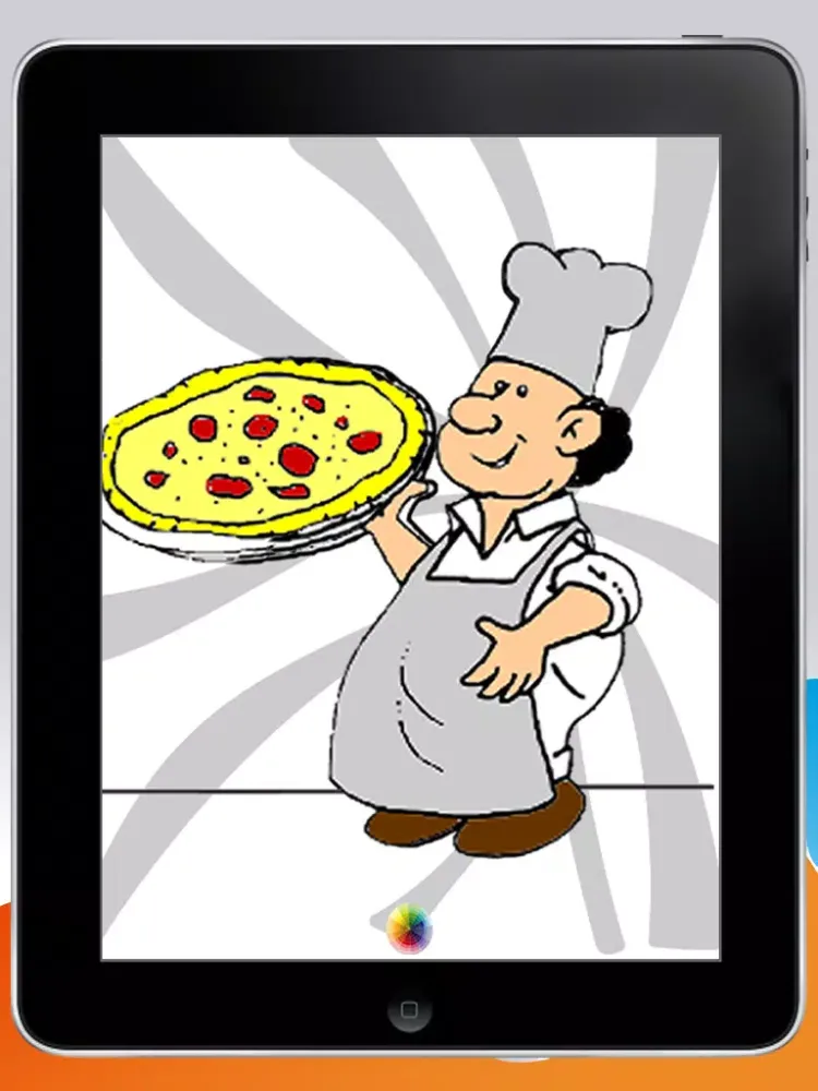 Capturas de pantalla de Coloring Book Occupations iPad 