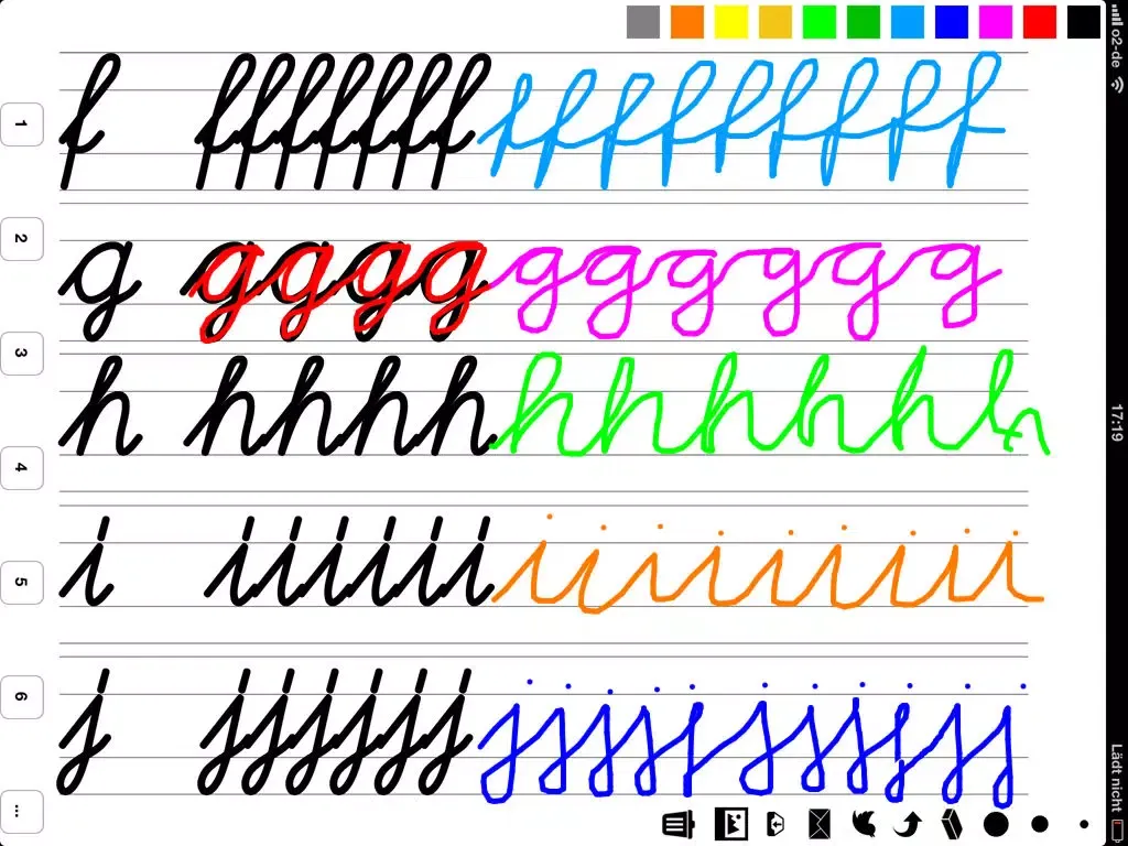 Handwriting worksheets for children: Learn to write the letters of the alphabet in script and cursive iPad 應用截圖